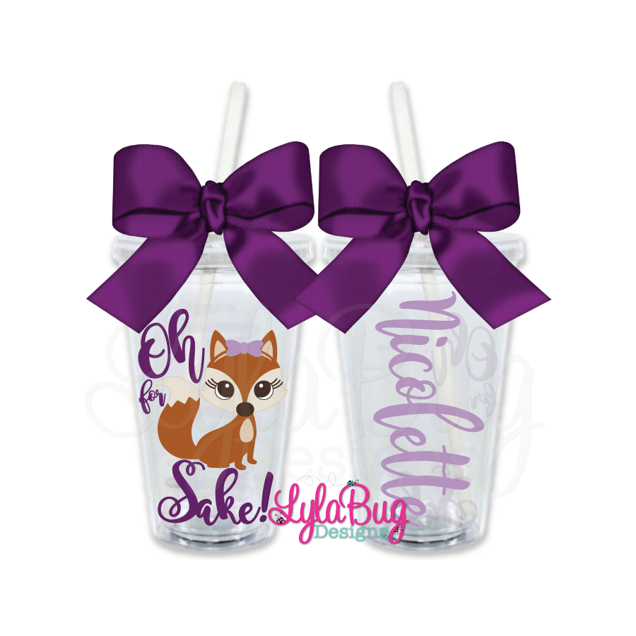 Oh For Fox Sake Tumbler