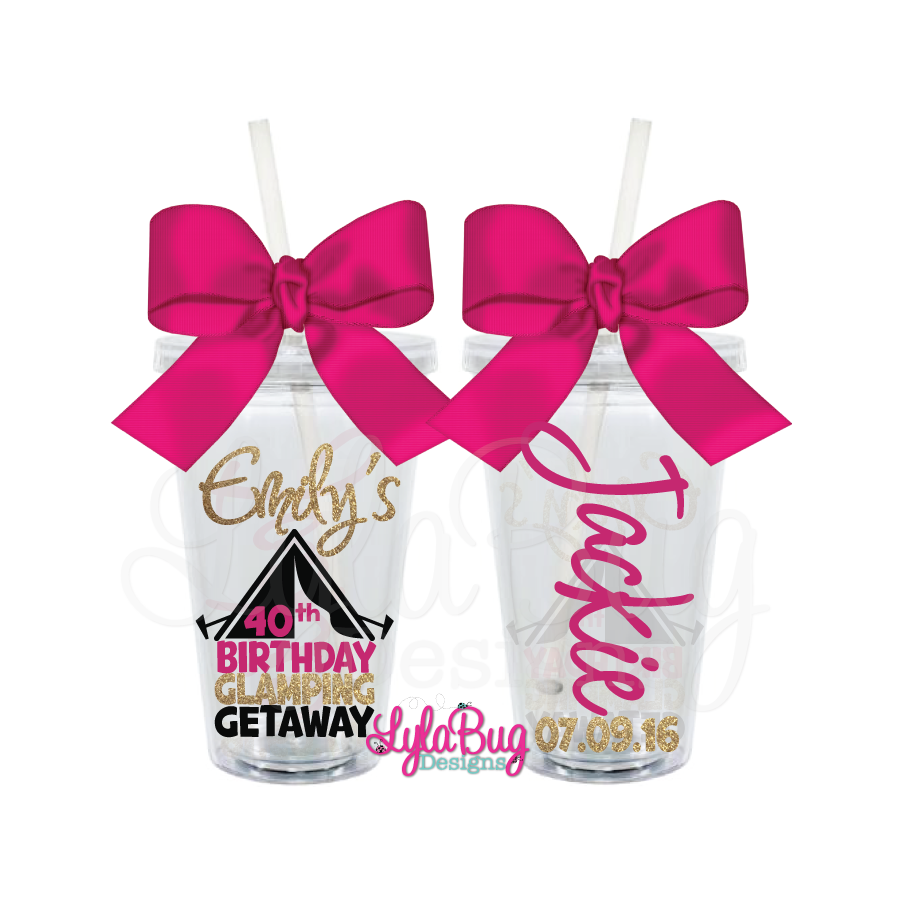 Glamping Getaway Tumbler