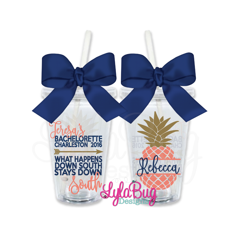 Stays Down South Bachelorette Tumbler