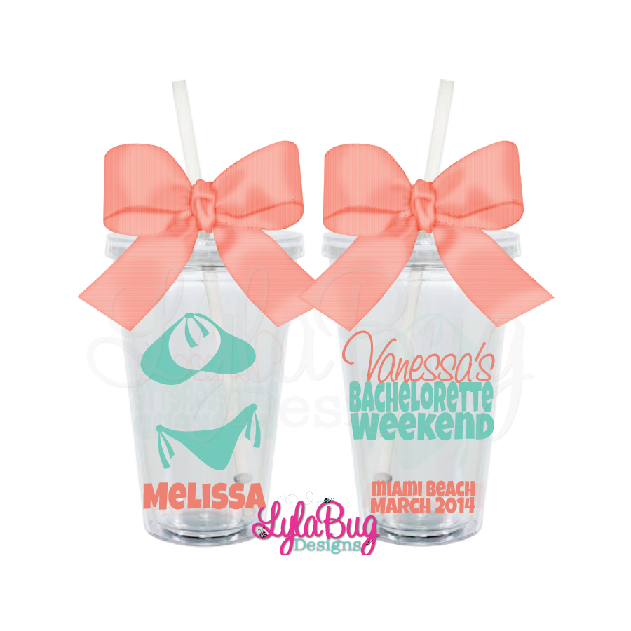 Bikini Bachelorette Tumbler