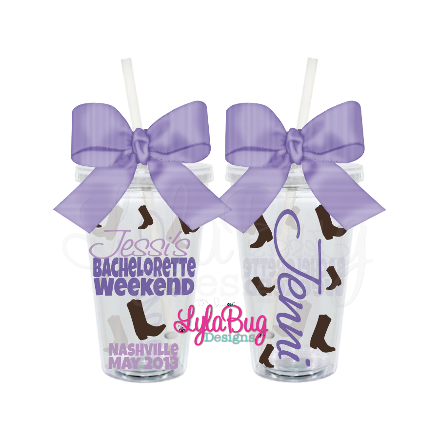 Country Girl Bachelorette Tumbler