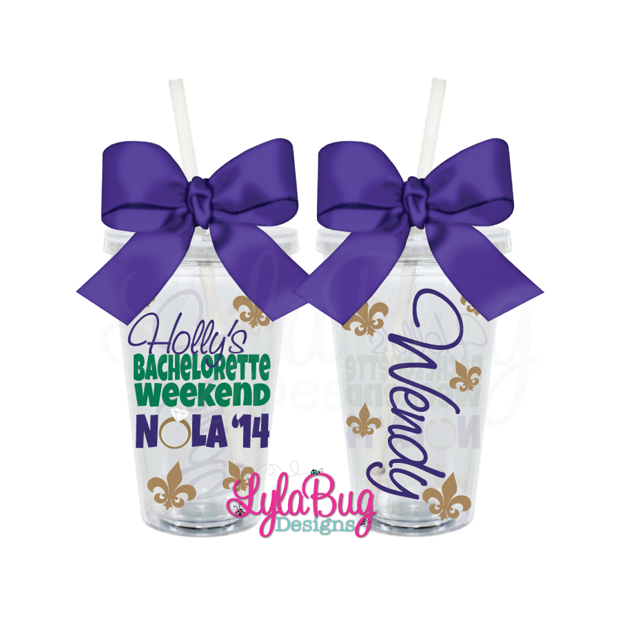 NOLA Bachelorette Tumbler