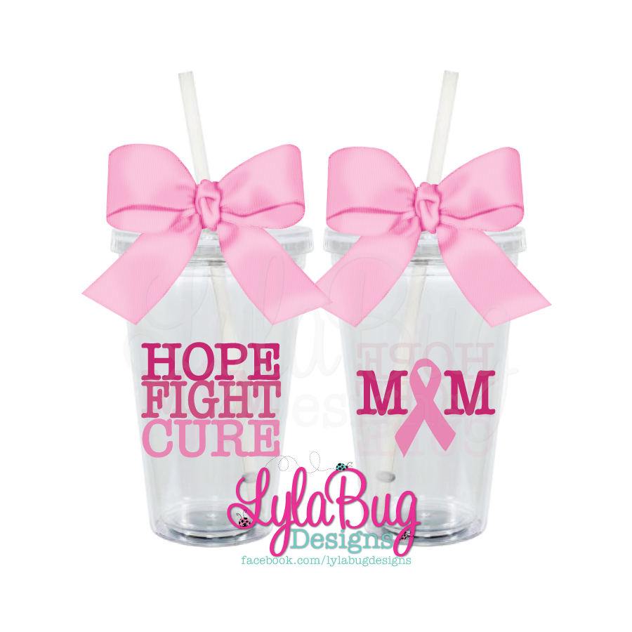 Hope Fight Cure Tumbler