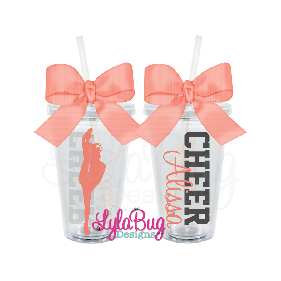 Cheerleader Tumbler
