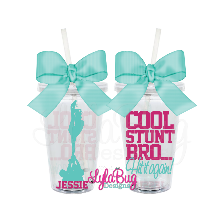 Cool Stunt Bro Cheer Tumbler