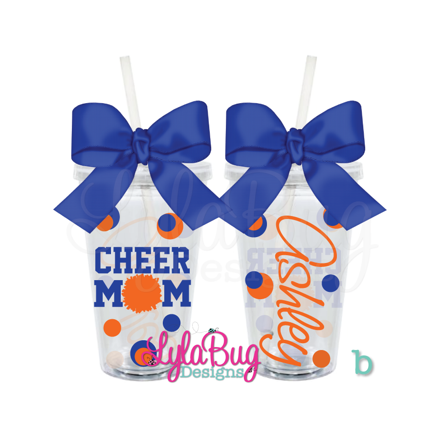 Cheer Mom Tumbler 1