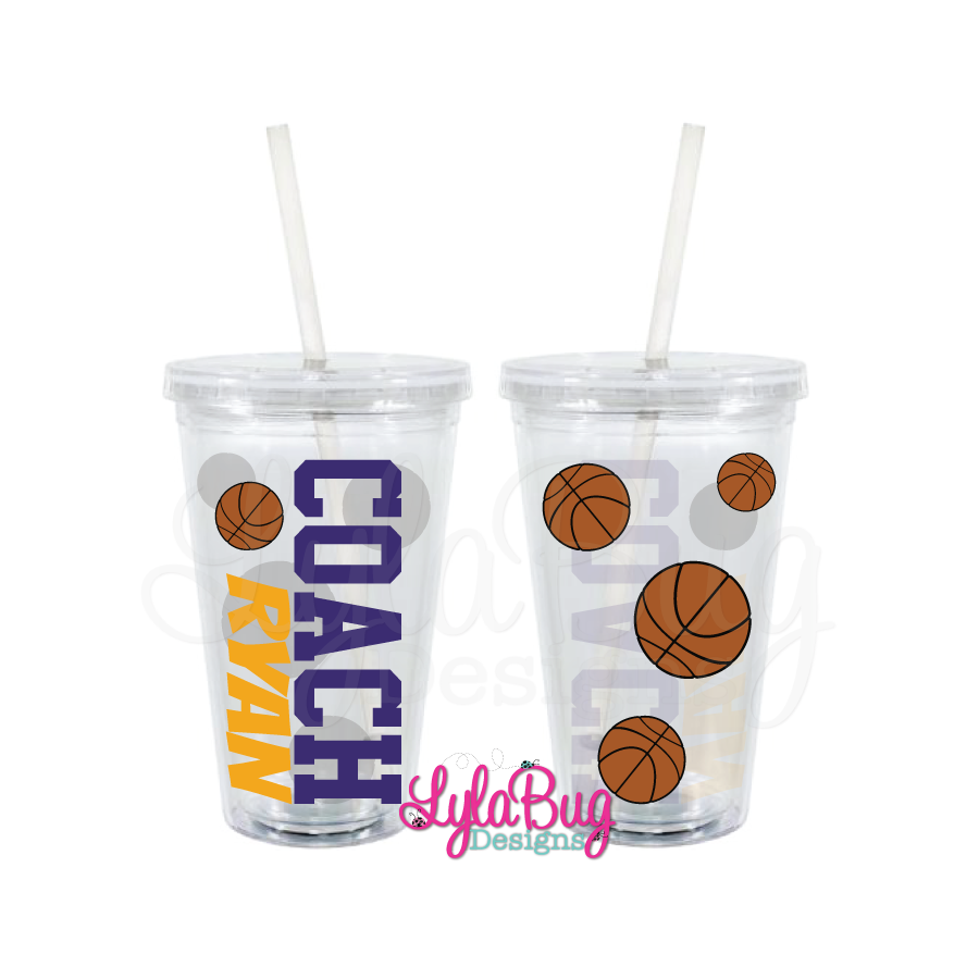 Basketball Coach Tumbler