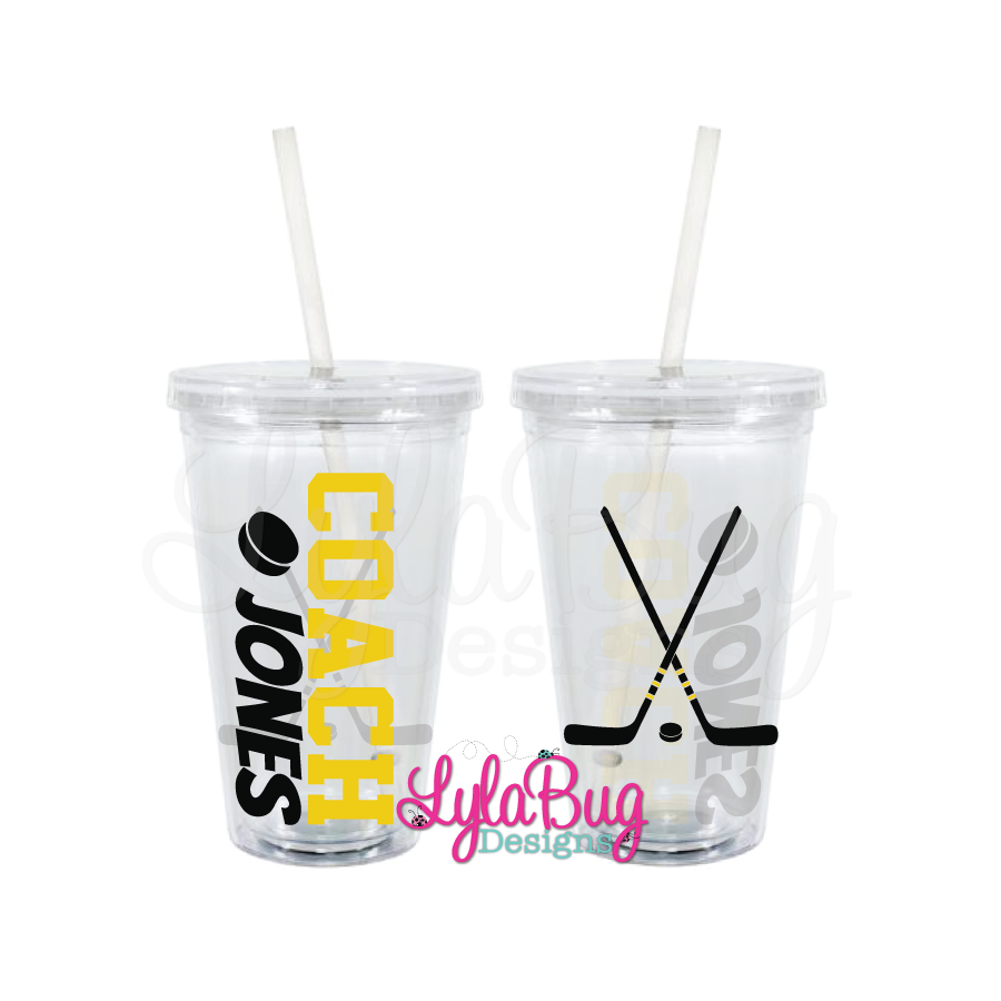 Hockey Coach Tumbler