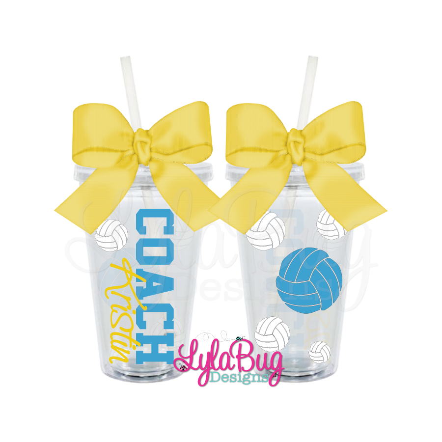 Volleyball Coach Tumbler