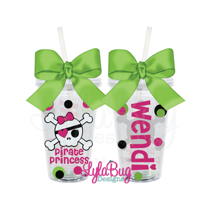 Pirate Princess Tumbler