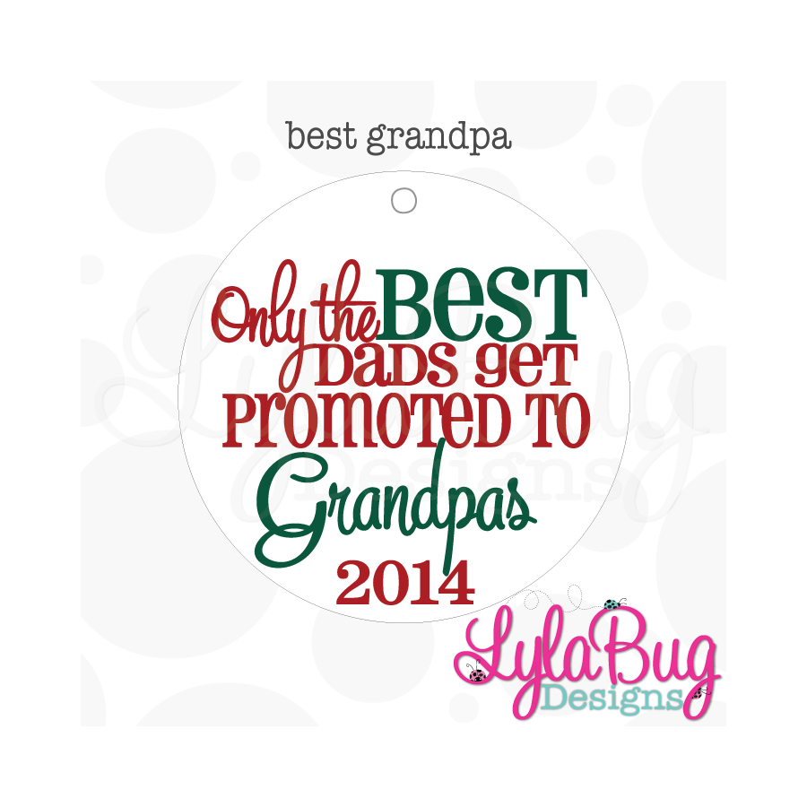 Best Grandpas Christmas Ornament