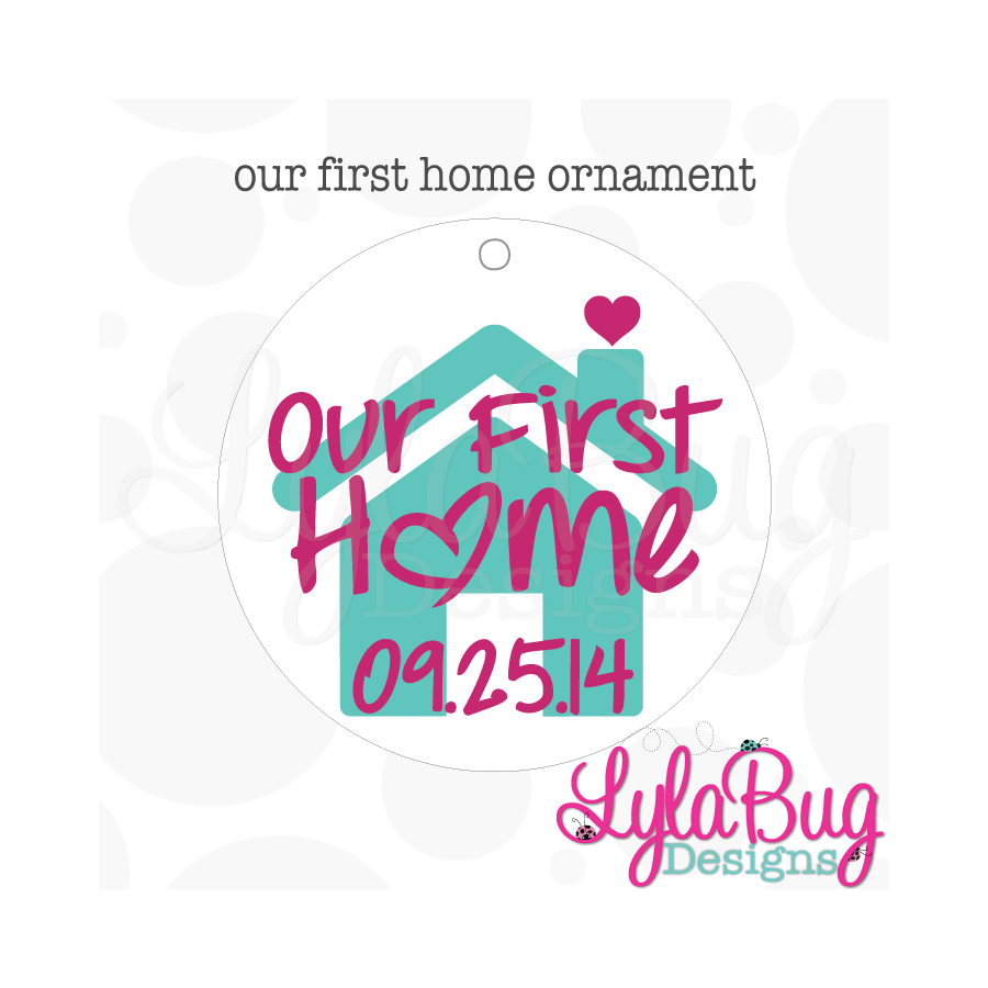 Our First Home Ornament