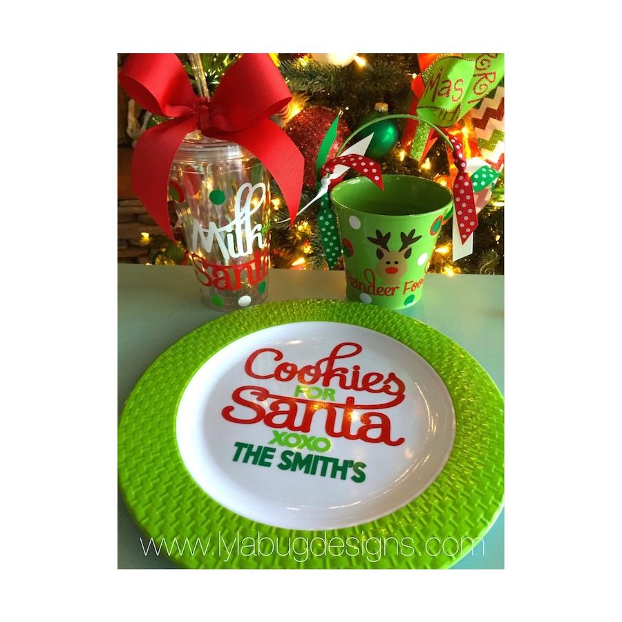 Santa's Milk & Cookie Set