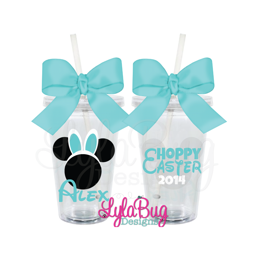 Mouse Easter Bunny Tumbler