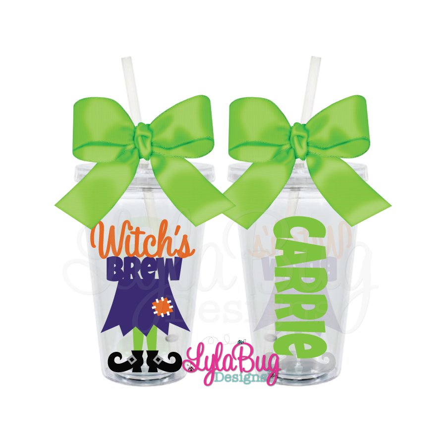 Witch's Brew Acrylic Tumbler