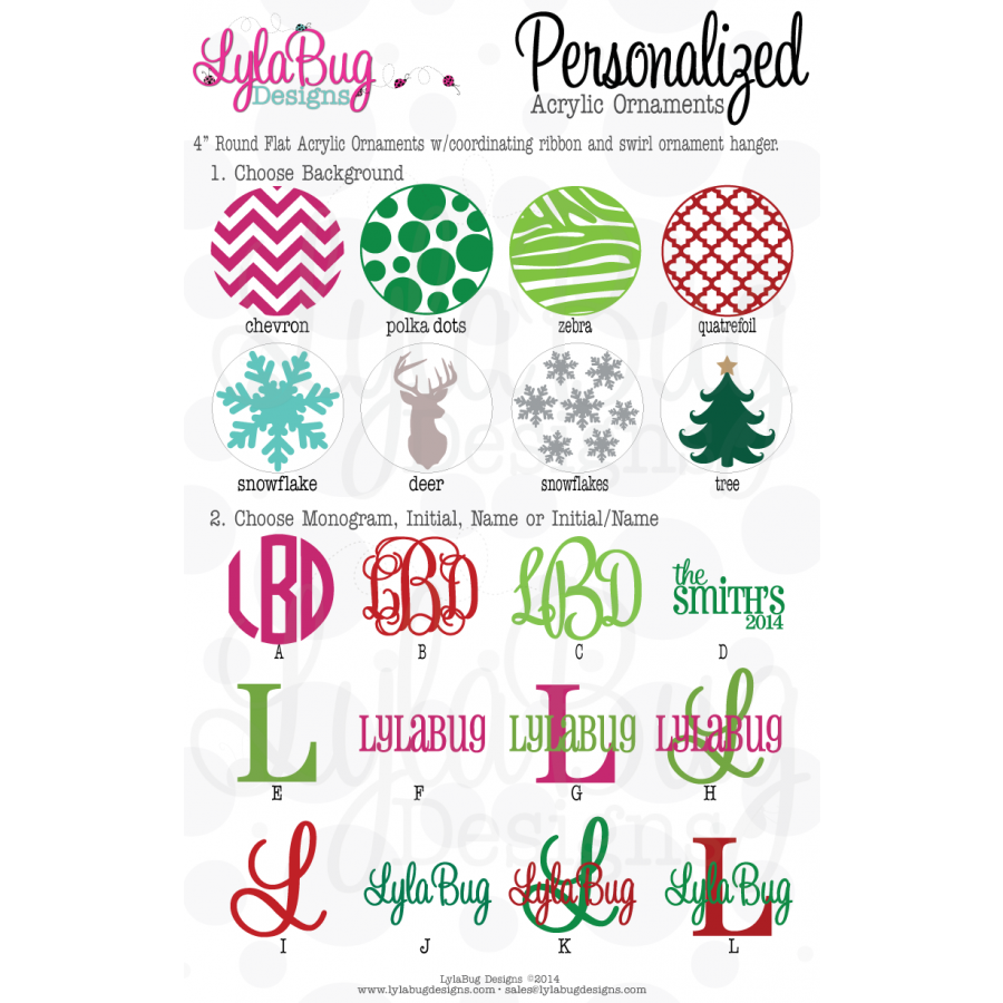 Personalized Christmas Ornament