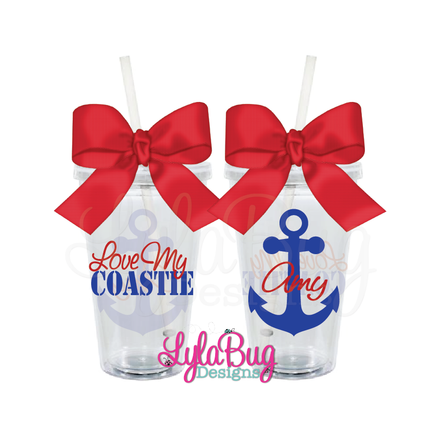 Love My Coastie Tumbler