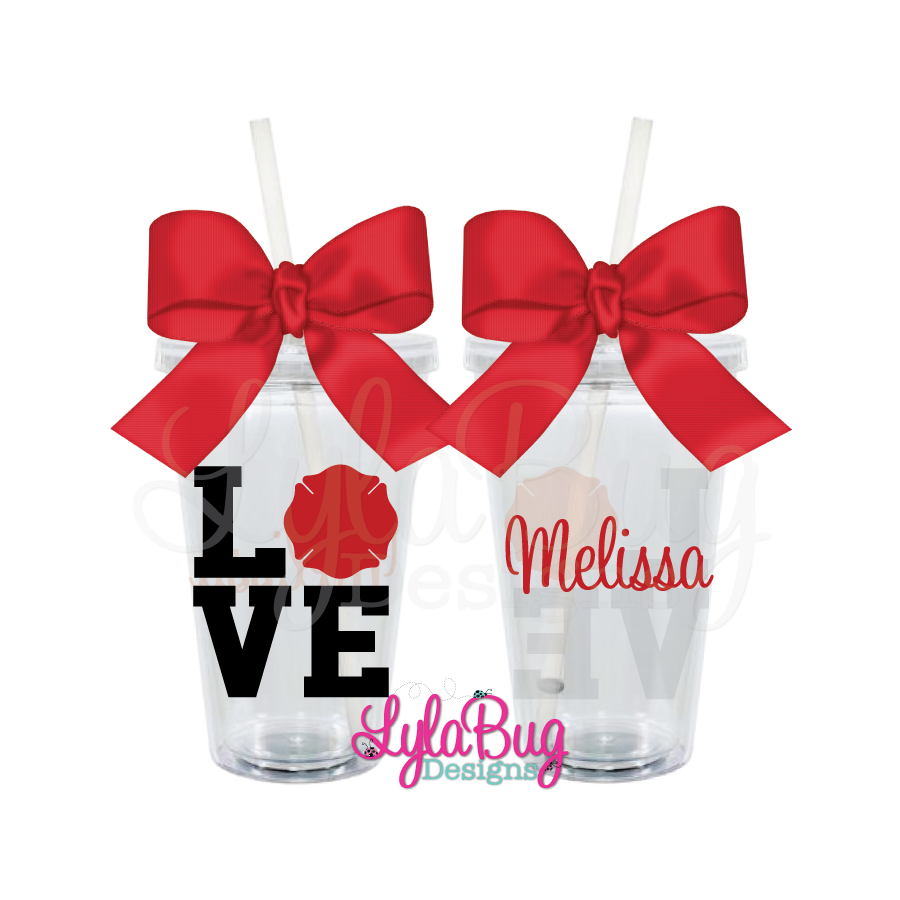 LOVE Fire Tumbler