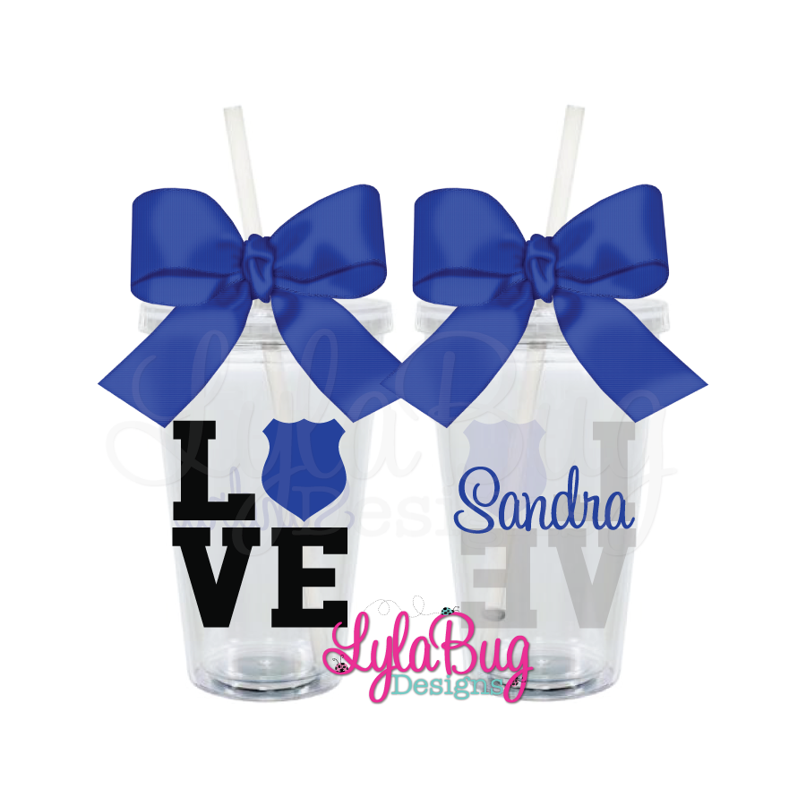LOVE Police Tumbler