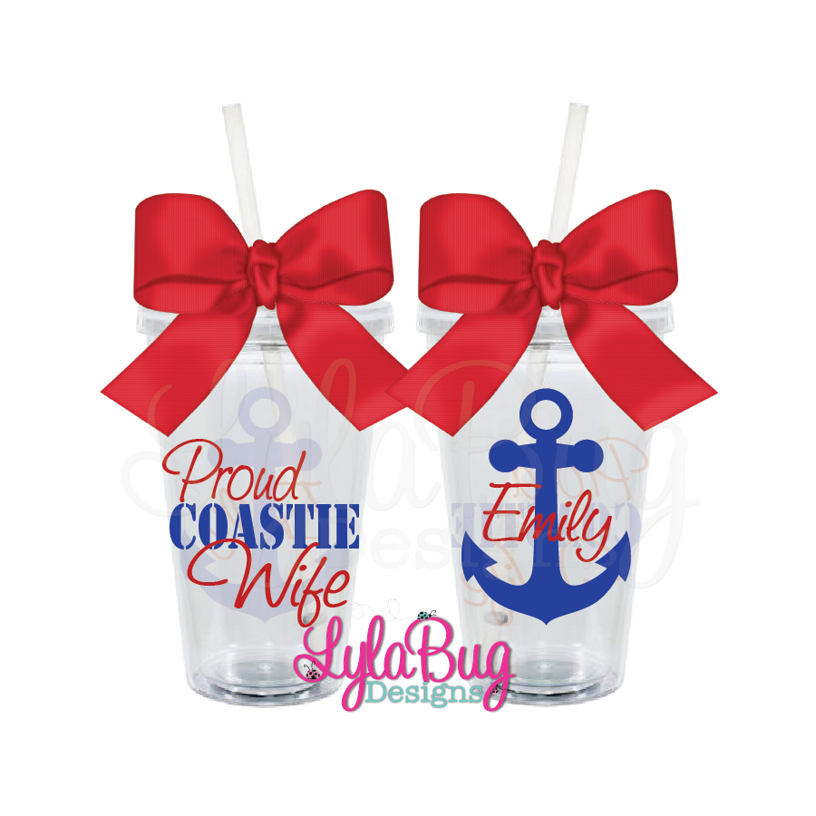 Proud Coastie Tumbler