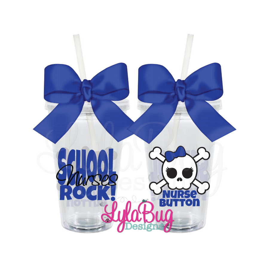 School Nurses Rock Tumbler