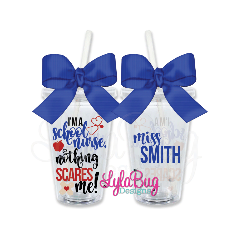 SCHOOL NURSE TUMBLER