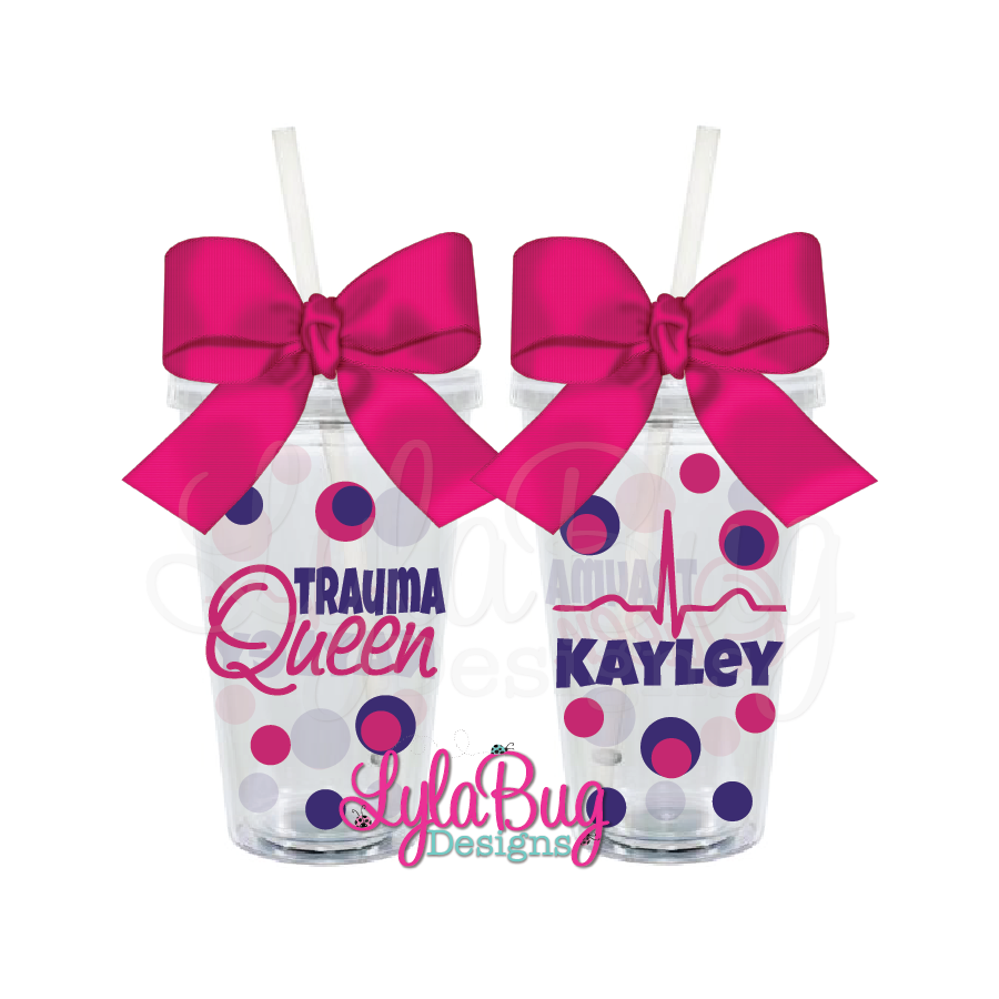 Trauma Queen Tumbler