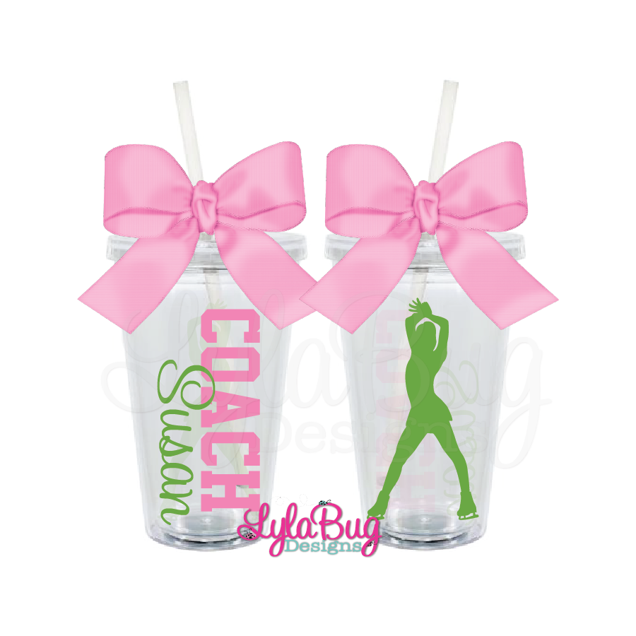 Figure Skating Coach Tumbler