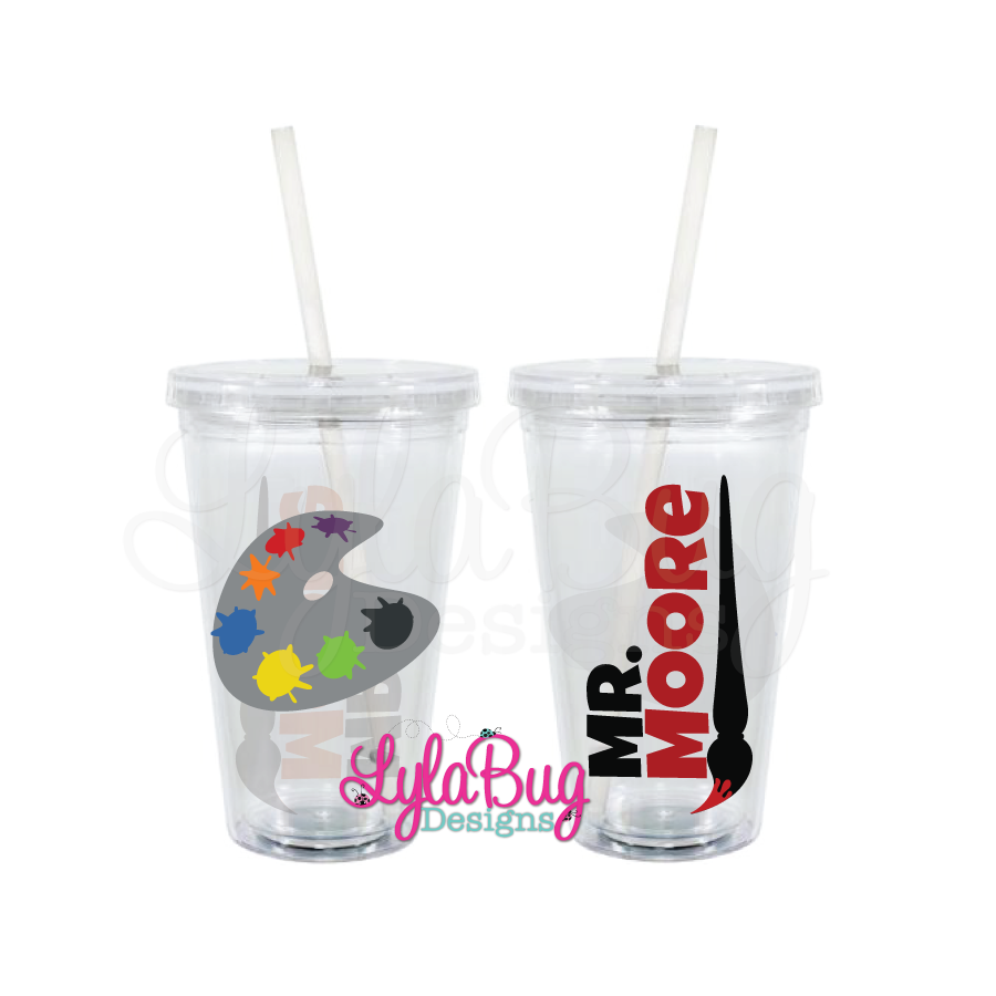 Art Teacher Tumbler B