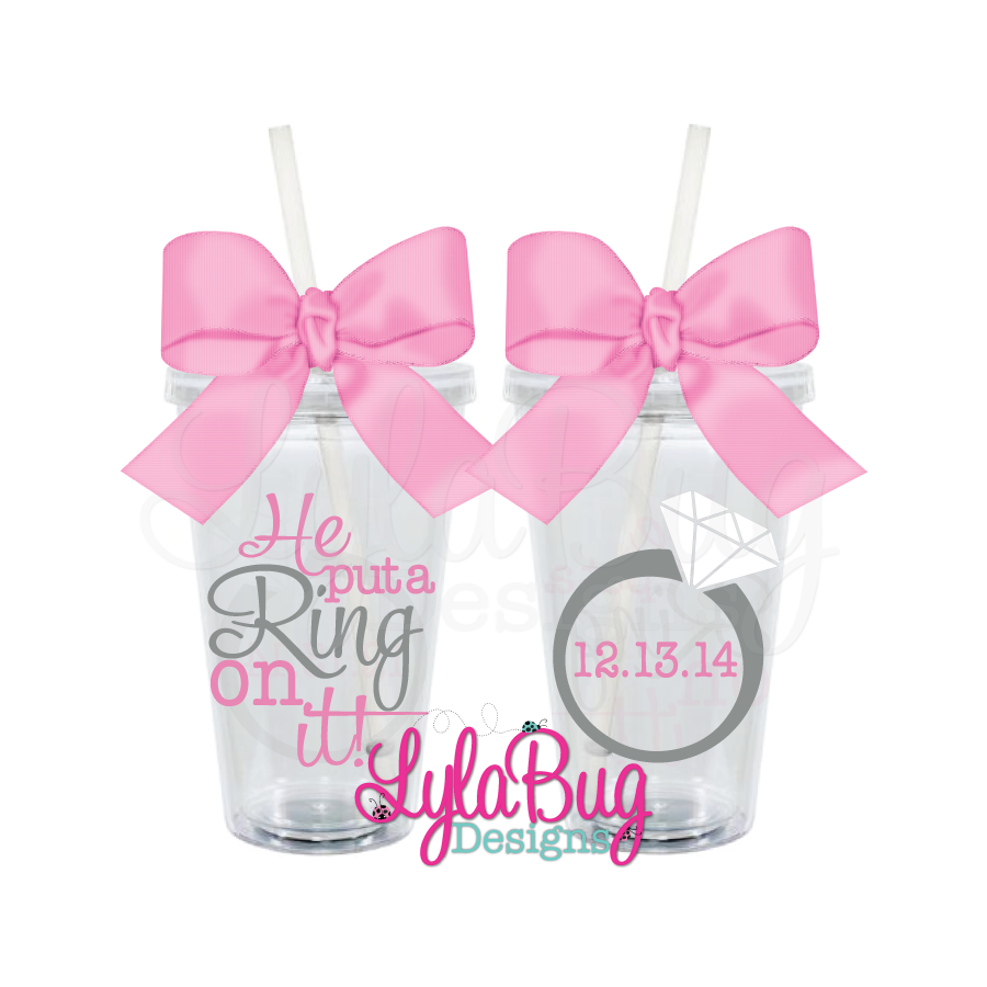 He Put a Ring On It Tumbler