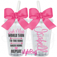 Skate Mom World Tour Personalized Tumbler