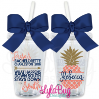 Stays Down South Bachelorette Tumbler