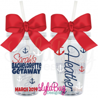 Anchor Bachelorette Tumbler