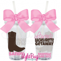 Country Girl Bachelorette Tumbler 1