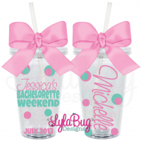 Polka Dot Bachelorette Tumbler
