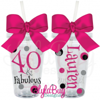 40 & Fabulous Tumbler