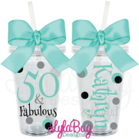 50 & Fabulous Tumbler