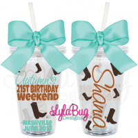 Country Girl Birthday Tumbler