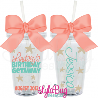 Starfish Birthday Tumbler