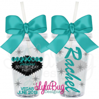 Las Vegas Birthday Tumbler