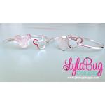 Mouse Ears Silver Bangle
