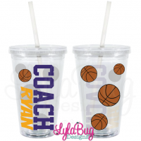 Basketball Coach Tumbler