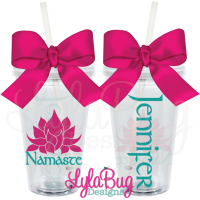 Lotus Namaste Tumbler