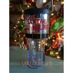 Santa's Little Helper Beer Tumbler
