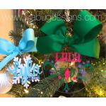 Elsa & Anna Ornament Set