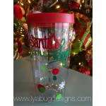Santa's Little Helper Wine Tumbler