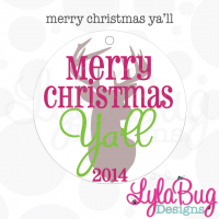 Merry Christmas Ya'll Ornament