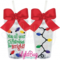 Christmas Lights Tumbler
