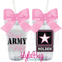 Proud Army Tumbler