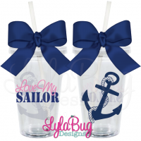 Love My Sailor Tumbler